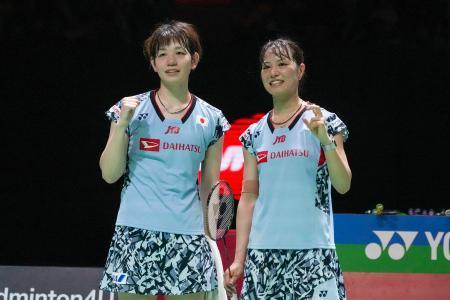 福島由紀、広田彩花組が決勝進出　バドミントンのインドネシアＯＰ