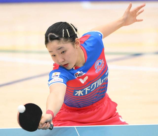 張本美和　１５歳初戦で快勝　準々決勝は早田ひな「勝たないとパリにいけない」　選考レース現在７番手