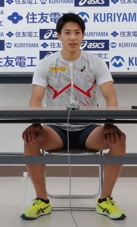山縣「今季一番調子いい」　２５日、陸上の布勢スプリント