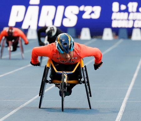 世界パラ陸上、佐藤は２位　第６日の男子４００ｍ、伊藤３位