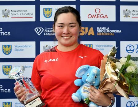 やり投げ北口が日本新で４勝目　陸上ダイヤモンドリーグ