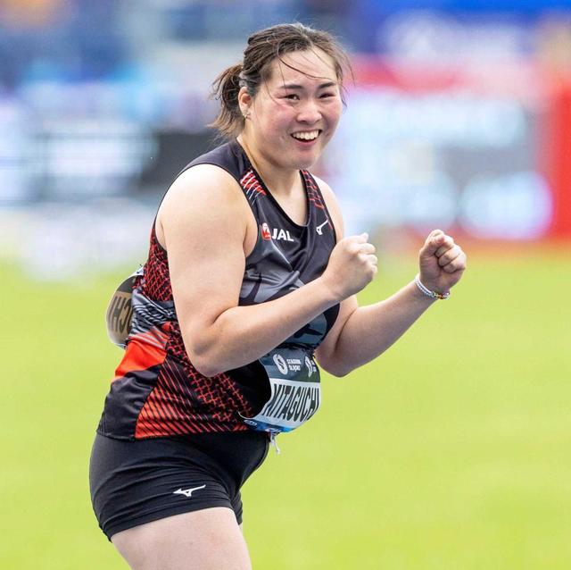 女子やり投げ北口榛花が日本新Ｖ　自己記録１ｍ以上更新でＤＬ２勝目　会心の投てき「すっと奇麗に出た」