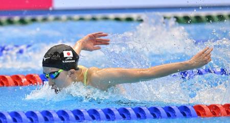 五輪女王・大橋が９位で準決勝へ「（２分）１０秒台が出ていい感じ」　成田は１５位で通過　女子２００メートル個人メドレー