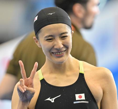 世界水泳　東京五輪２冠大橋が５位で決勝へ「明日の夜にドカンと」