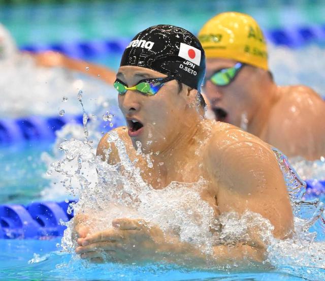 瀬戸大也「銅」日本競泳陣メダル１号も頂は遠く　マルシャン世界新に「パリ金は正直果てしない」
