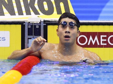 前回「銀」の水沼尚輝が予選落ち　全体１９位、世界水泳第１５日