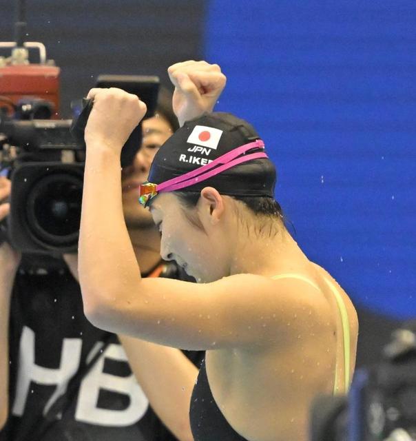 池江璃花子が全体５位で決勝進出！「この日のために頑張ってきた」５０ｍバタフライ