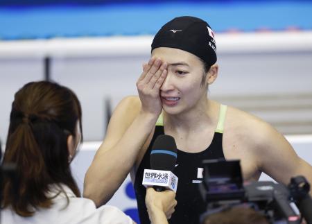 池江、５０ｍバタフライは７位　「戻ってきた」とたたえる拍手