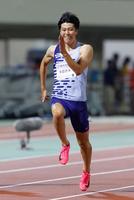 　10秒10で優勝した多田修平