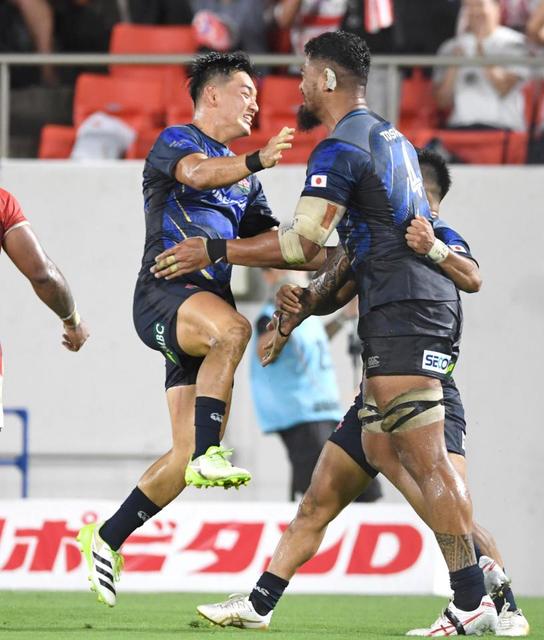 ラグビー日本代表がＷ杯イヤー待望初勝利！ナイカブラ、ファカタバ、マシレワの３トライでトンガ下す