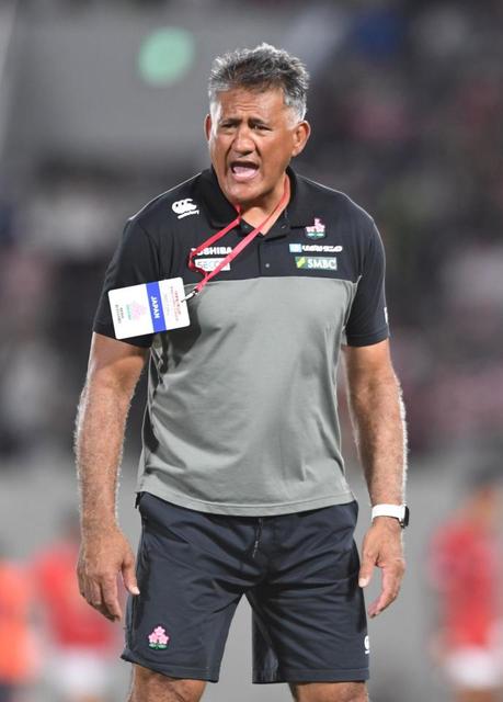 ラグビー日本代表今季初勝利　ジョセフＨＣ「チームを誇りに思う」」初先発フル出場の長田は「最後は足が止まっていた」