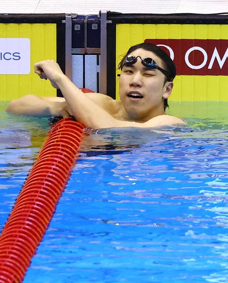 　レースを終えた松元克央