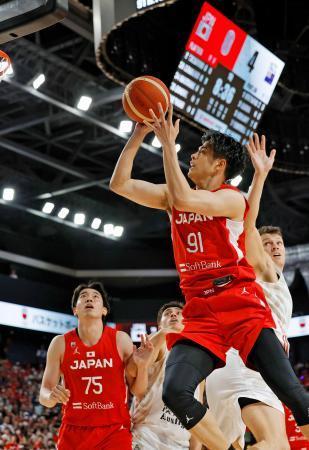 バスケ、日本がＮＺに競り勝つ　男子Ｗ杯へ強化試合