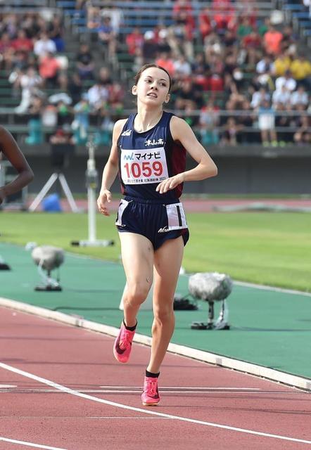 ドルーリー朱瑛里、１５００Ｍで自己ベストで３位！　初の高校総体、１年生で堂々表彰台　カロラインが圧巻大会新で連覇