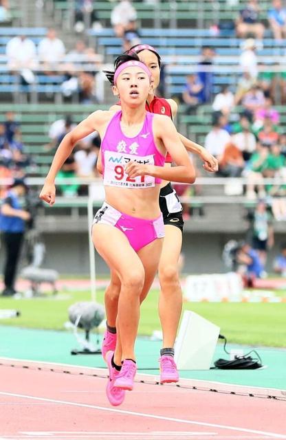 久保凛　全体１位で８００Ｍ決勝進出　高校１年のＶ候補「粘り強く走れた」　同級生のドルーリーには「少し近づけたかな」