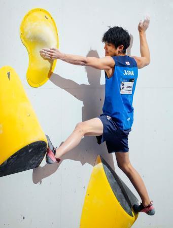 １６歳安楽宙斗４位、藤井快６位　世界クライミング第４日