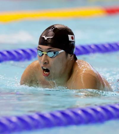 パラ競泳、荻原が日本新で５位　男子２００ｍ個人メ、世界選手権