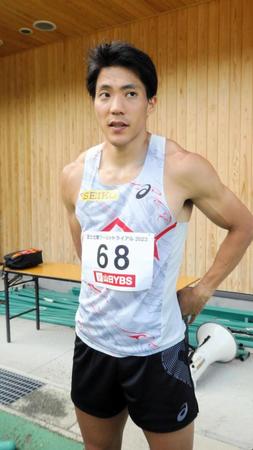 広島出身の山縣亮太、８・６に思い「平和じゃないとスポーツはできない」　２００Ｍで今季自己ベスト２０秒９４