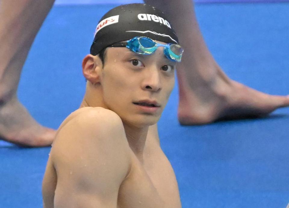 　日本水連のミーティングに出席した入江陵介