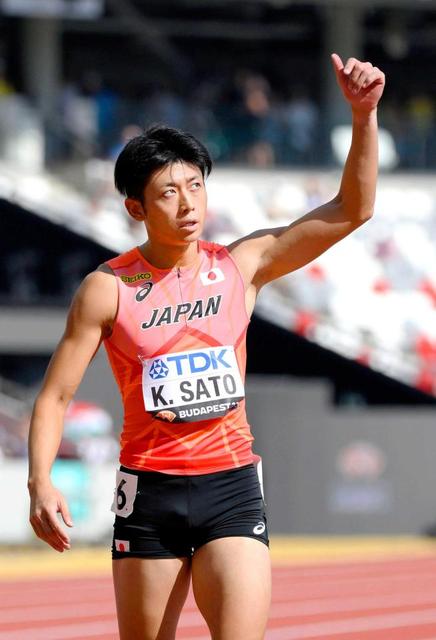 佐藤拳太郎44秒77日本新！32年ぶり高野超え 「絶対に出さなけれ