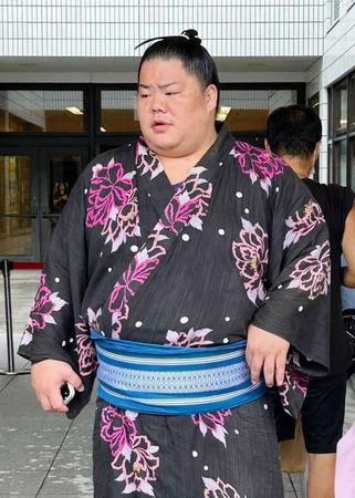 大栄翔　名古屋場所で肋骨骨折していた 秋場所へ「様子を見ながら」調整