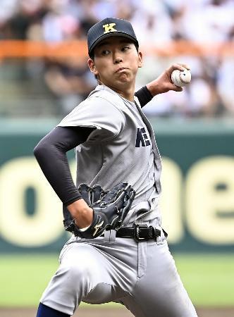 仙台育英２-８慶応　慶応、１３安打で快勝