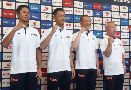 野球Ｕ１８Ｗ杯「世界一つかむ」　高校日本代表が会見