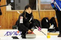 　試合に臨む藤沢五月