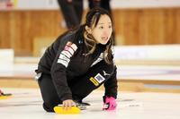 　試合に臨む藤沢五月