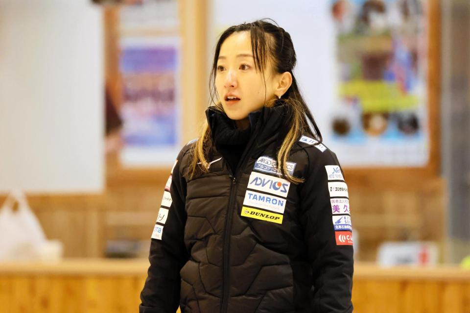 　試合に臨む藤沢五月