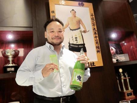 　「ちゃんこ　Ｄｉｎｉｎｇ　龍」をオープンする元幕内龍皇のエレヘムーオチル・サンチルボルドさん