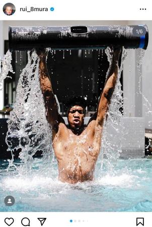 　八村塁のインスタグラム＠ｒｕｉ＿８ｍｕｒａより