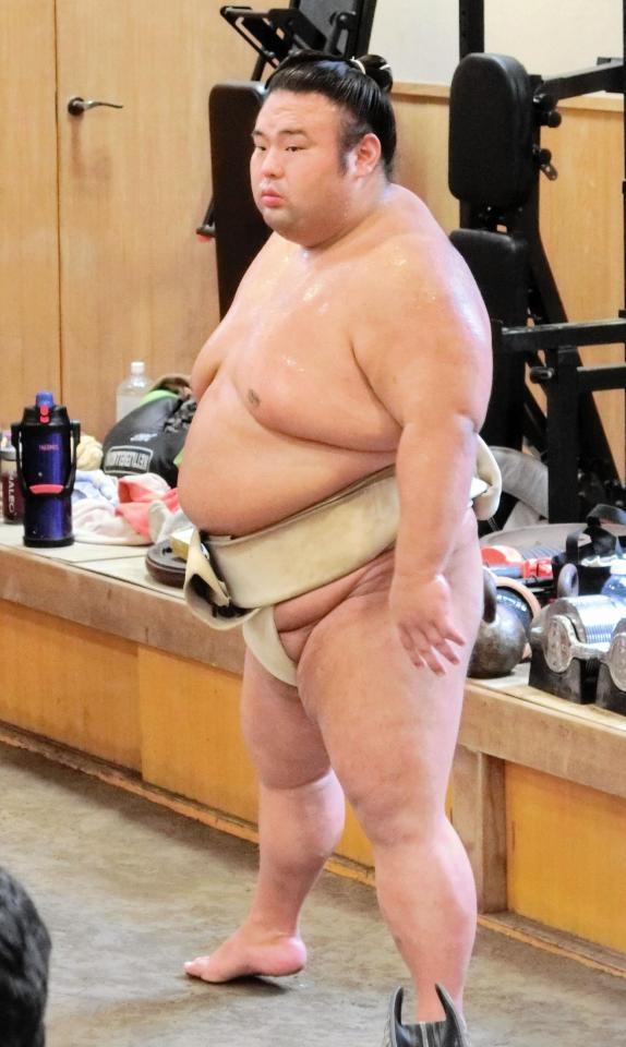 　時津風部屋に出稽古した貴景勝