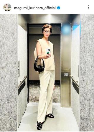 　栗原恵さんのインスタグラム（＠ｍｅｇｕｍｉ＿ｋｕｒｉｈａｒａ＿ｏｆｆｉｃｉａｌ）から
