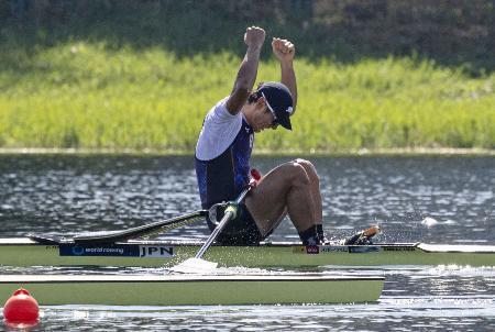 荒川がパリ五輪出場枠獲得　ローイング世界選手権