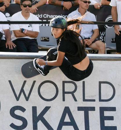 １５歳・開心那が悲願世界一　女子パーク初の頂点「本当にうれしい」