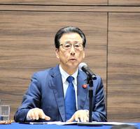 　札幌冬季五輪の２０３０年招致断念を表明した札幌市の秋元克広市長