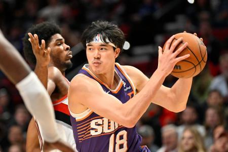 サンズの渡辺は１０得点　ＮＢＡオープン戦