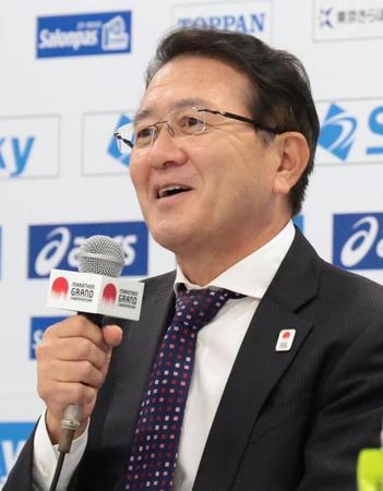 　ＭＧＣを総括する瀬古利彦リーダー（撮影・吉澤敬太）