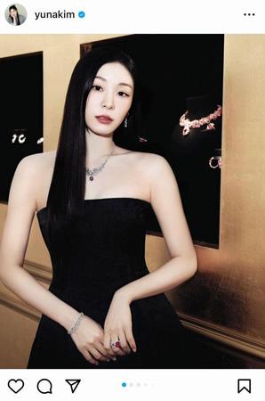 　キム・ヨナさんのインスタグラム＠ｙｕｎａｋｉｍより