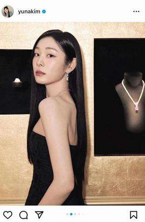 　キム・ヨナさんのインスタグラム＠ｙｕｎａｋｉｍより
