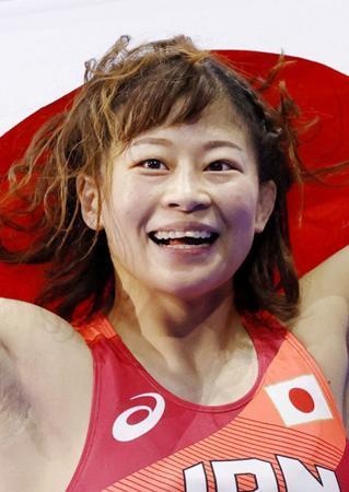 レスリング志土地が現役続行明言　東京五輪女王、ロスも視野に