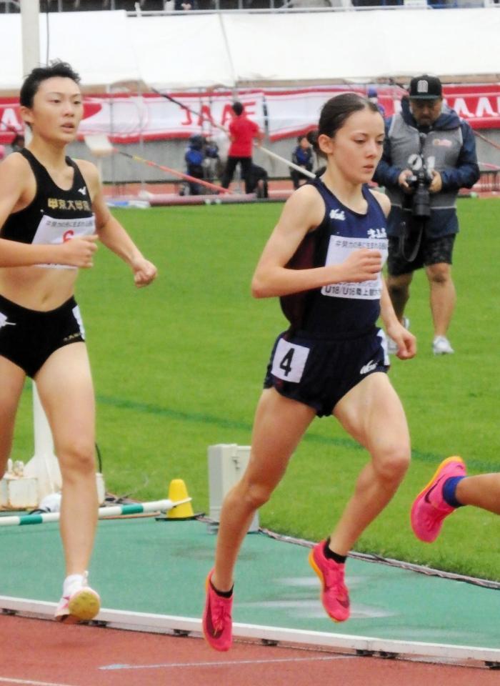 　レースに臨むドルーリー朱瑛里