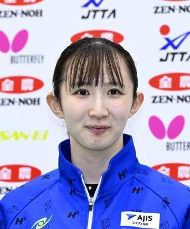 早田ひなが優勝　卓球のコンテンダー・アンタルヤ