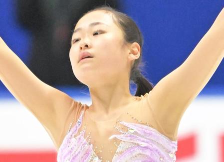 島田麻央がＶ　トリプルアクセル着氷で２位に約２７点差つけ圧勝　２位柴山歩　３位和田薫子　西日本選手権