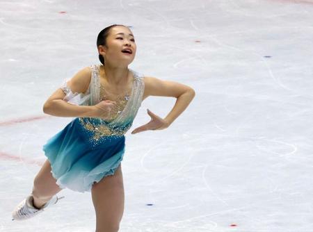 ジュニア女子で優勝した島田麻央