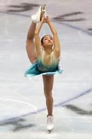 ジュニア女子で優勝した島田麻央