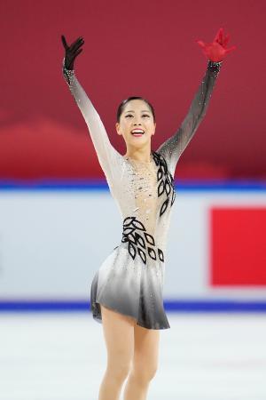 吉田がGP初V、宇野2位 フィギュア中国杯最終日