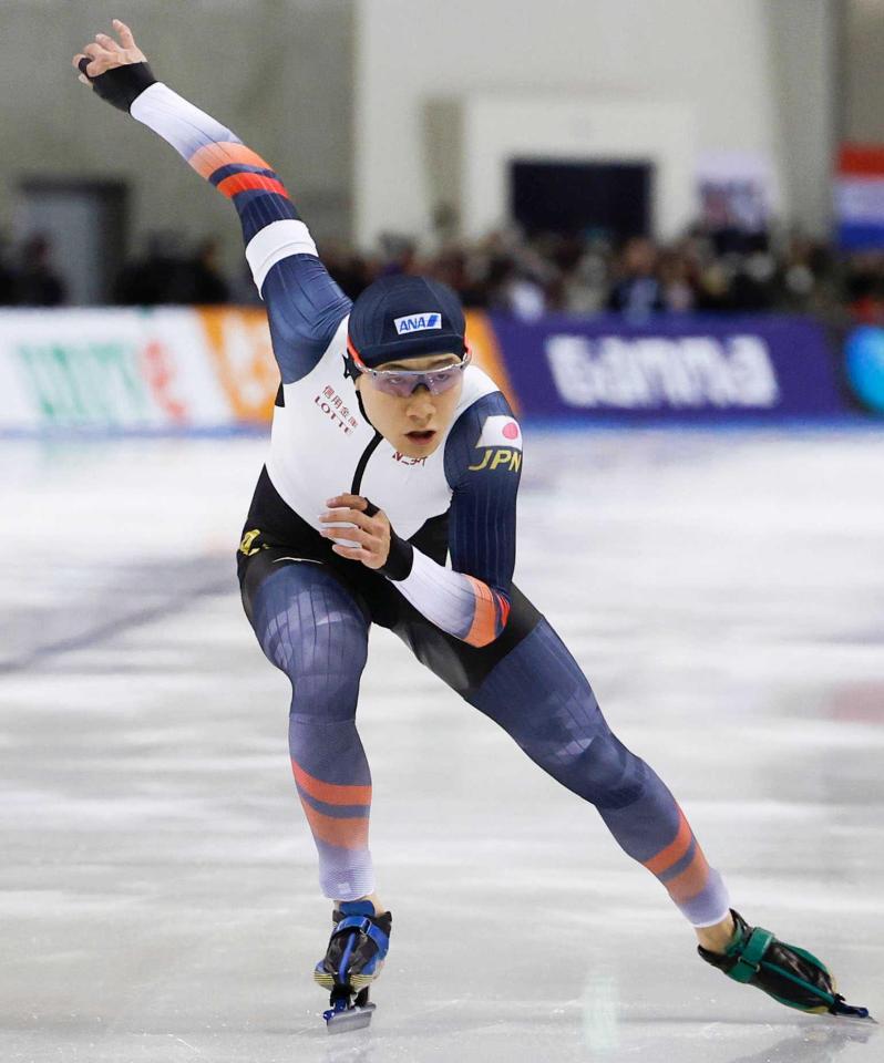 　男子５００メートルで優勝した森重航