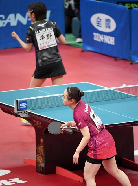 伊藤美誠が涙「苦しかった」 パリ五輪個人代表ピンチ 平野美宇との直接